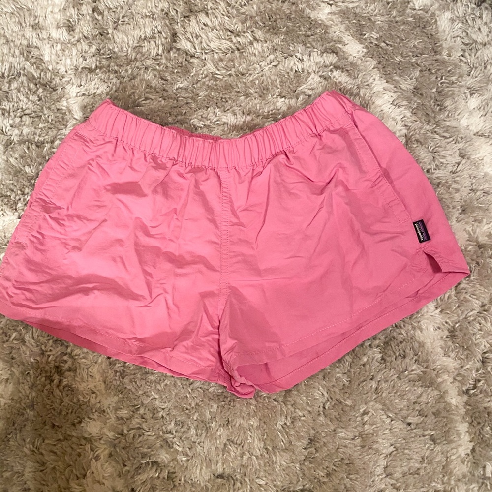 Pink Patagonia shorts